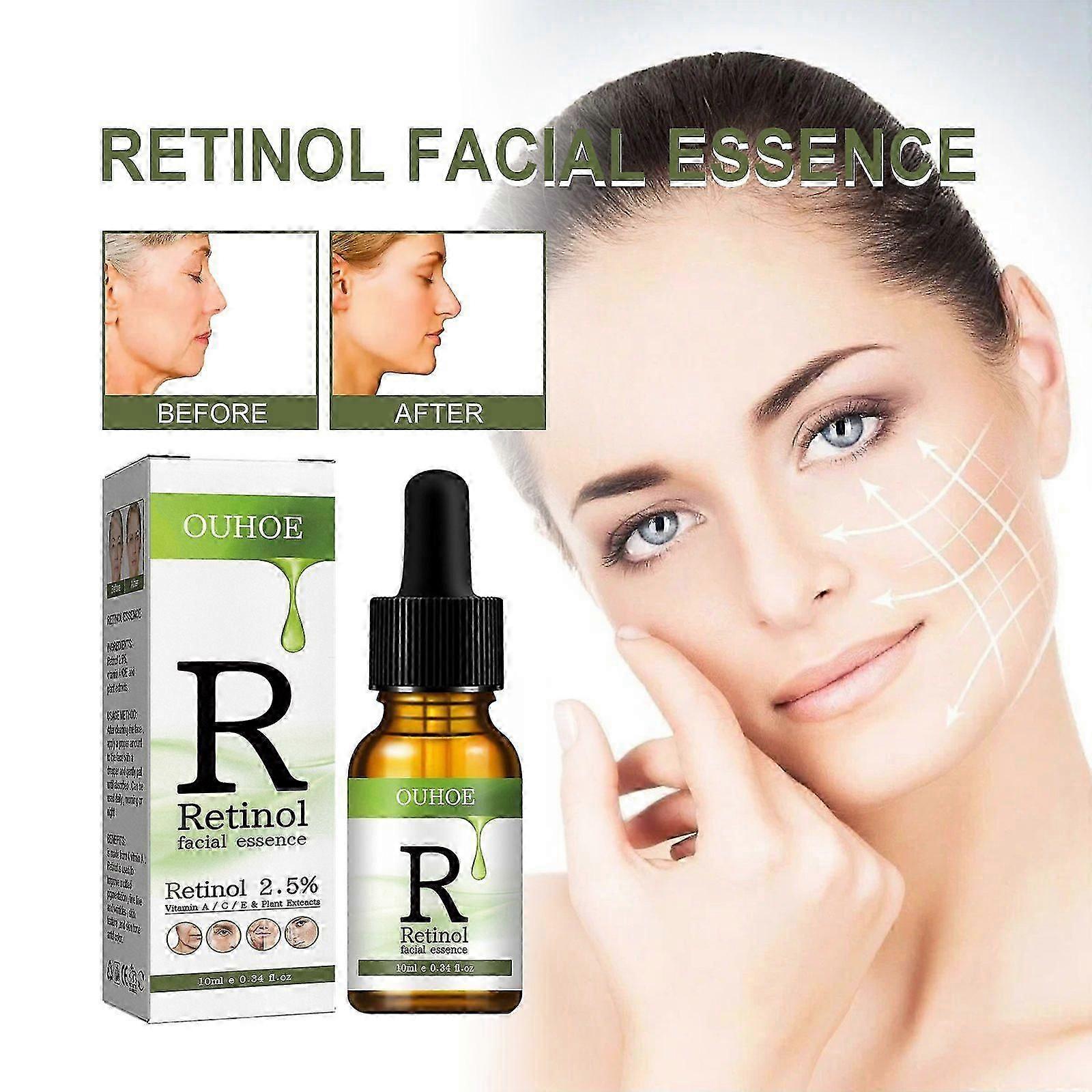 Retinol Serum for Face - Anti-Aging, Firming & Brightening with 2.5% Retinol, Deep Hydration, Skin Renewal & Wrinkle Reduction, Suitable for Daily Use