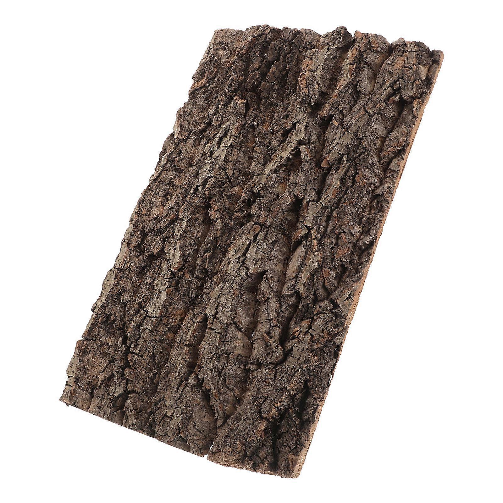 Cork Bark Background Board Natural Material for Terrarium
