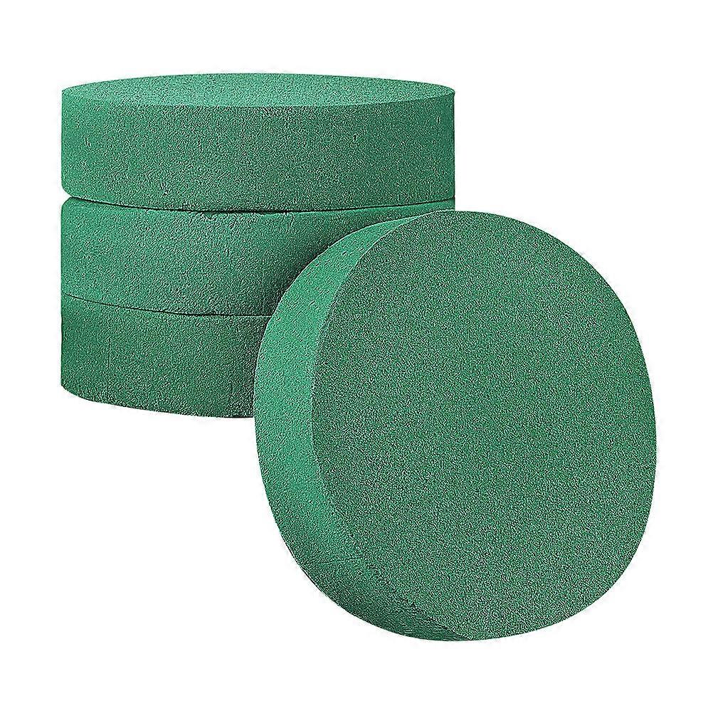 Round Flower Foam Blocks for Decoration 4Pcs Secure Fixation for Arrangements