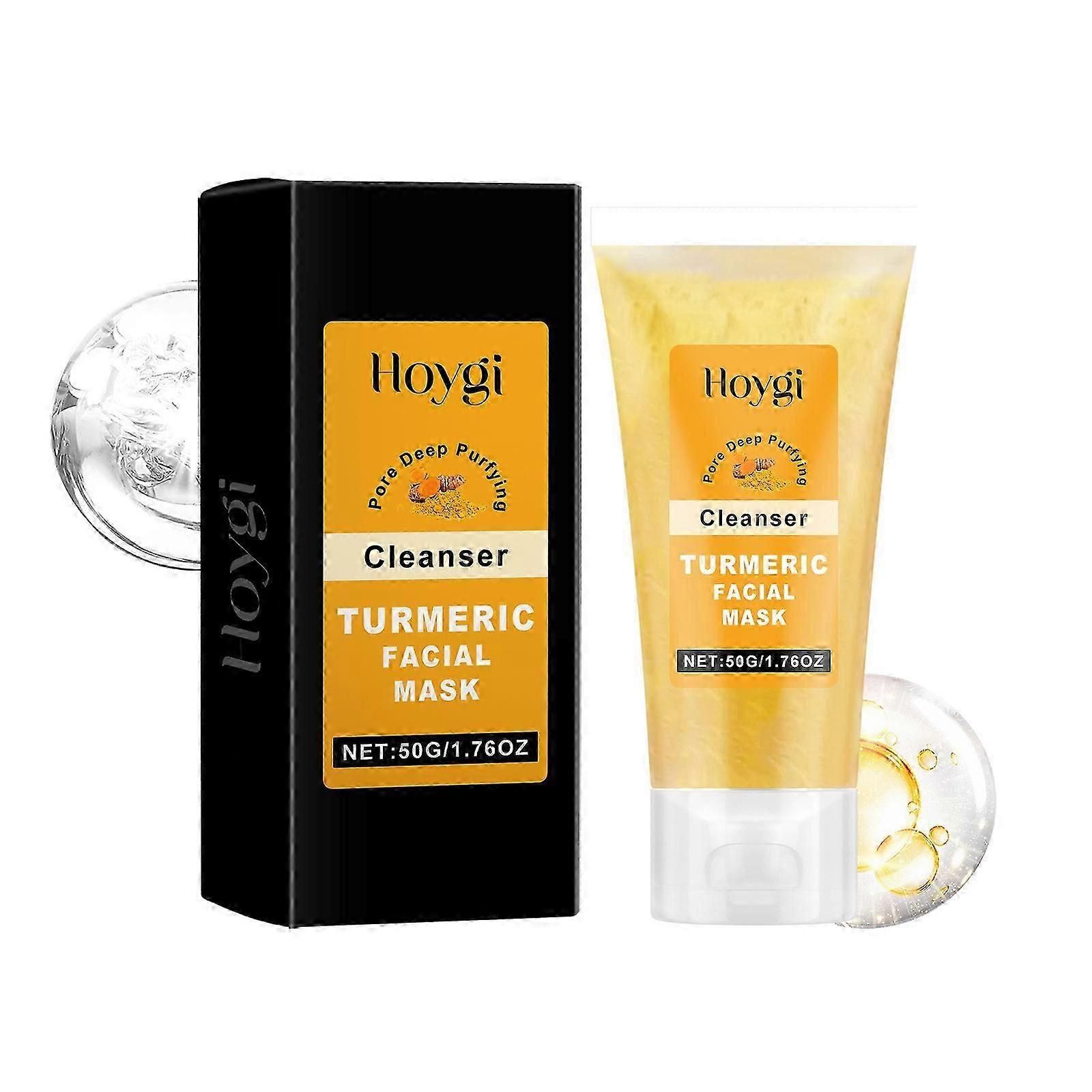 Turmeric Peel Mask for Deep Cleansing, Brightening & Hydration - 50g