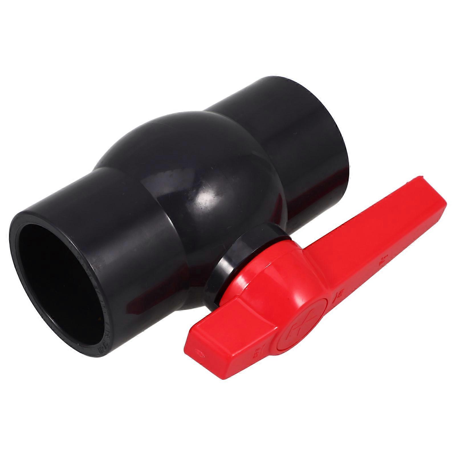 PVC Ball Valve Shut Off Valve for Flow Control Durable Pipe Connector