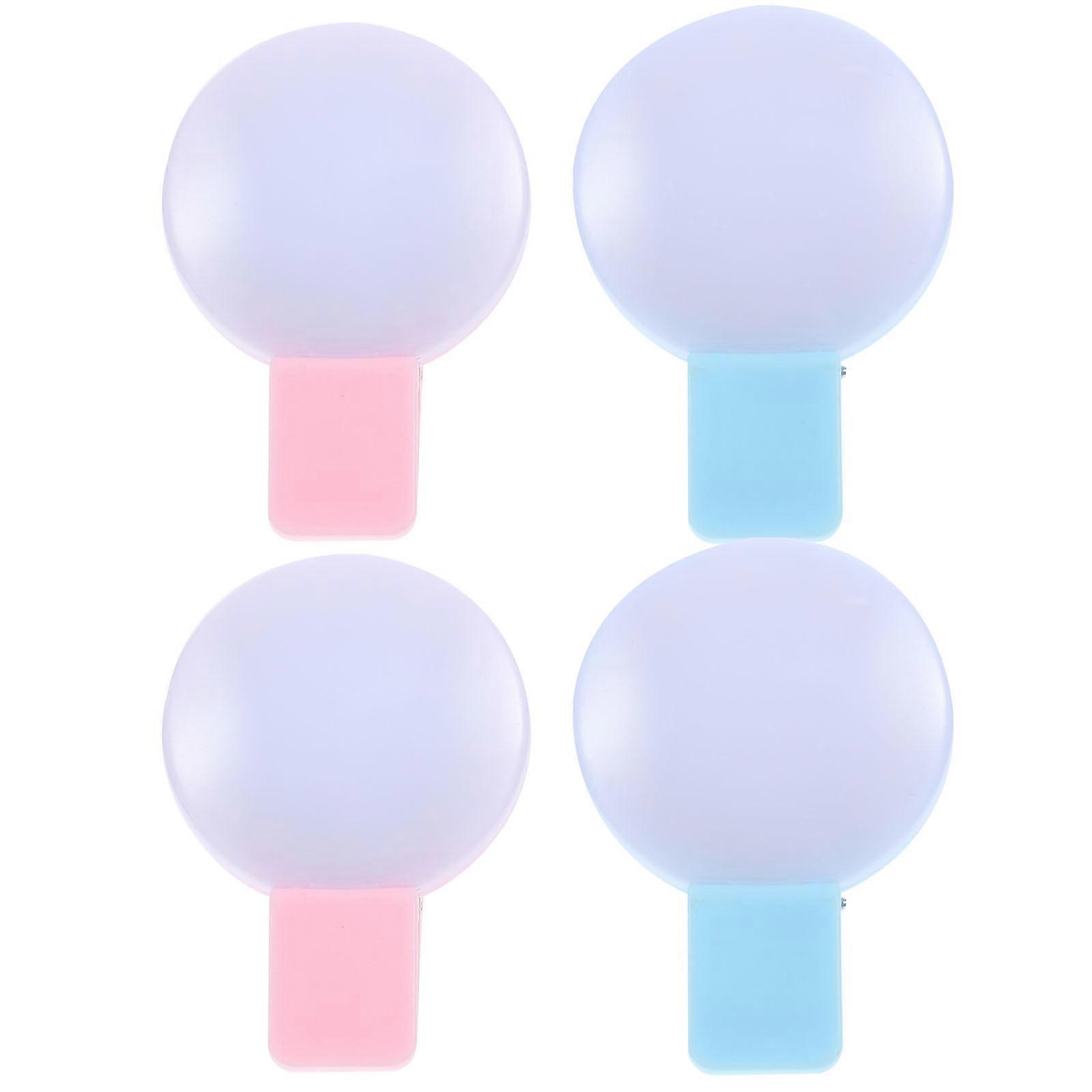 Nurse Light Clip on for Decoration USB Rechargeable 4Pcs Assorted