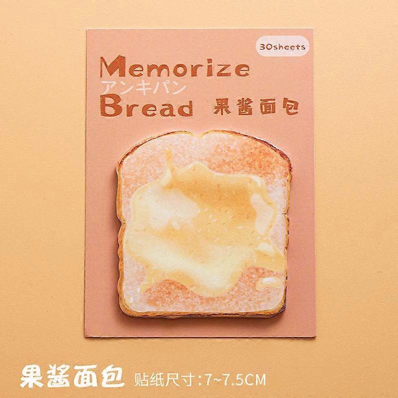 Memory Bread Series Convenient Notes Creative and Beautiful Notes Memo N Times Ins Style High-end Note Paper Stationery Supplies