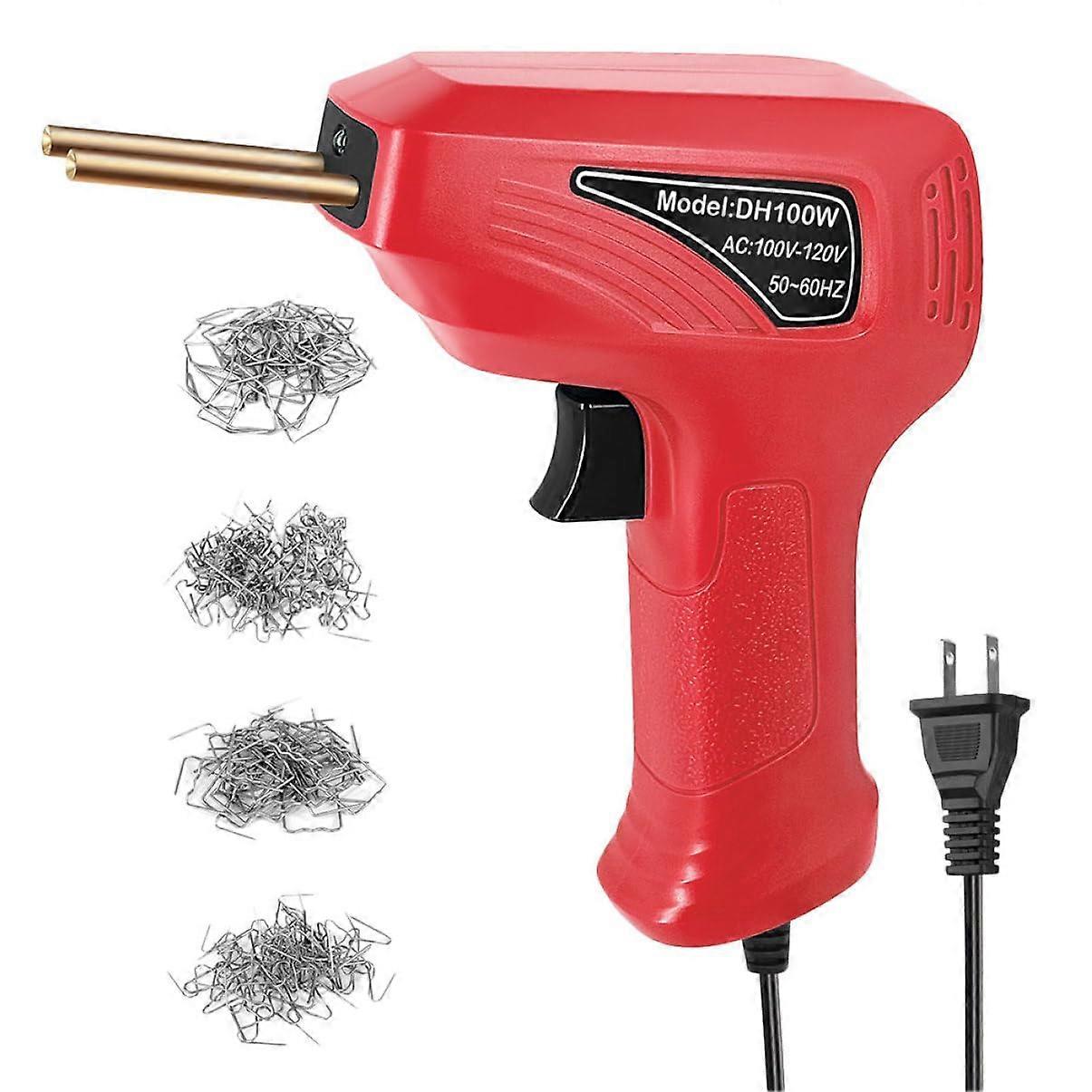 Plastic Welding Kit for Car Bumper  with Assorted Staples and Quick OneHanded Operation