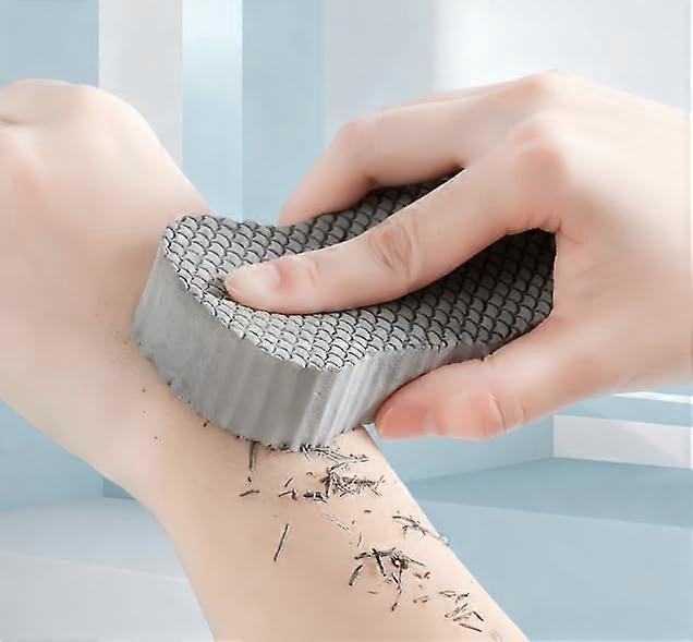 DualSided Bath Sponge for Gentle Exfoliation, SkinFriendly Soft Texture, Gray, 2 Pack