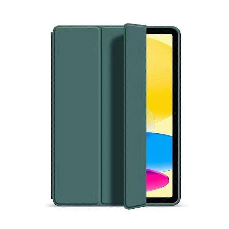 Case For Ipad Mini 6/7 "midnight Green" Tri-fold Stand Full Honeycomb