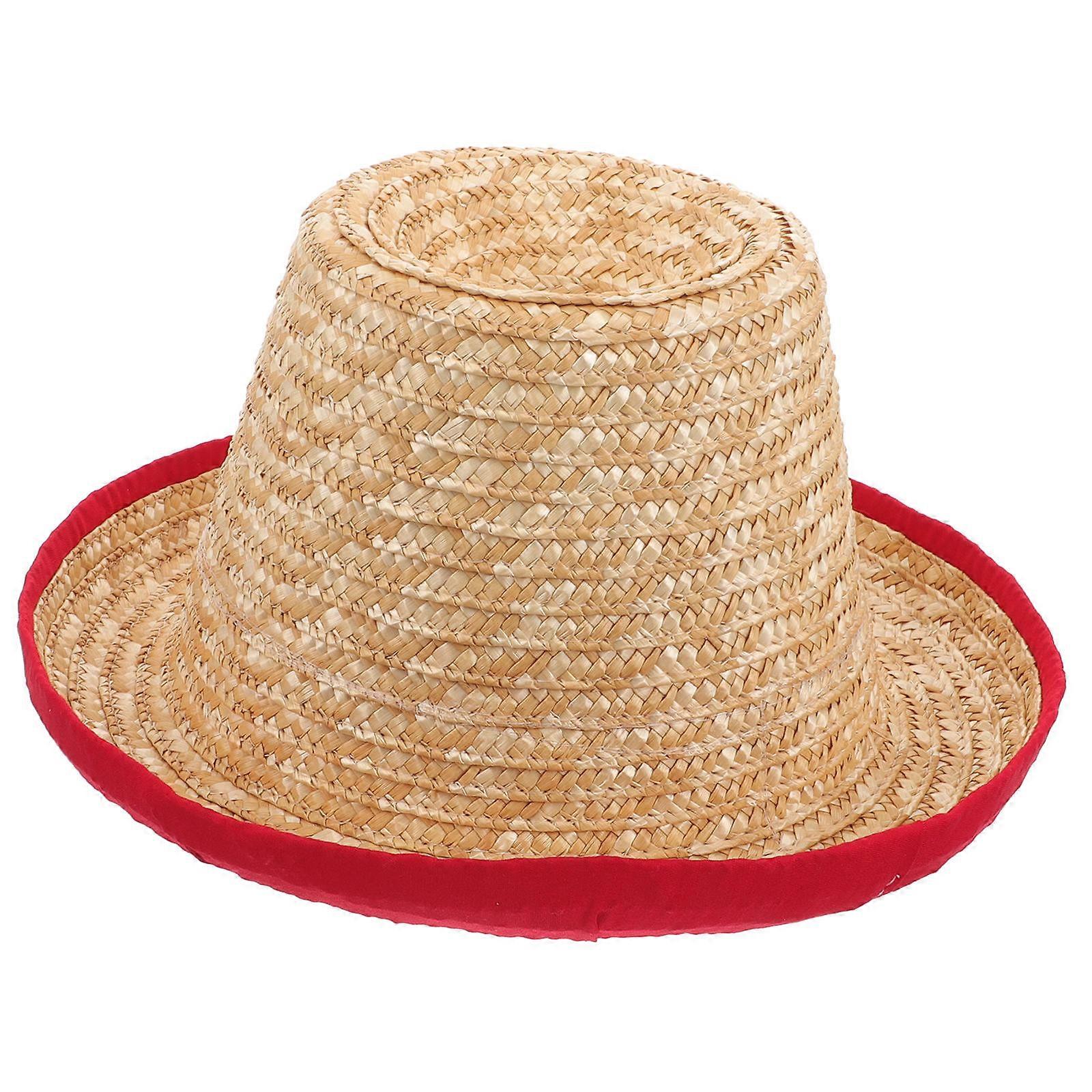 Juggling Straw Hat Stage Performance Prop for Party Use One Piece