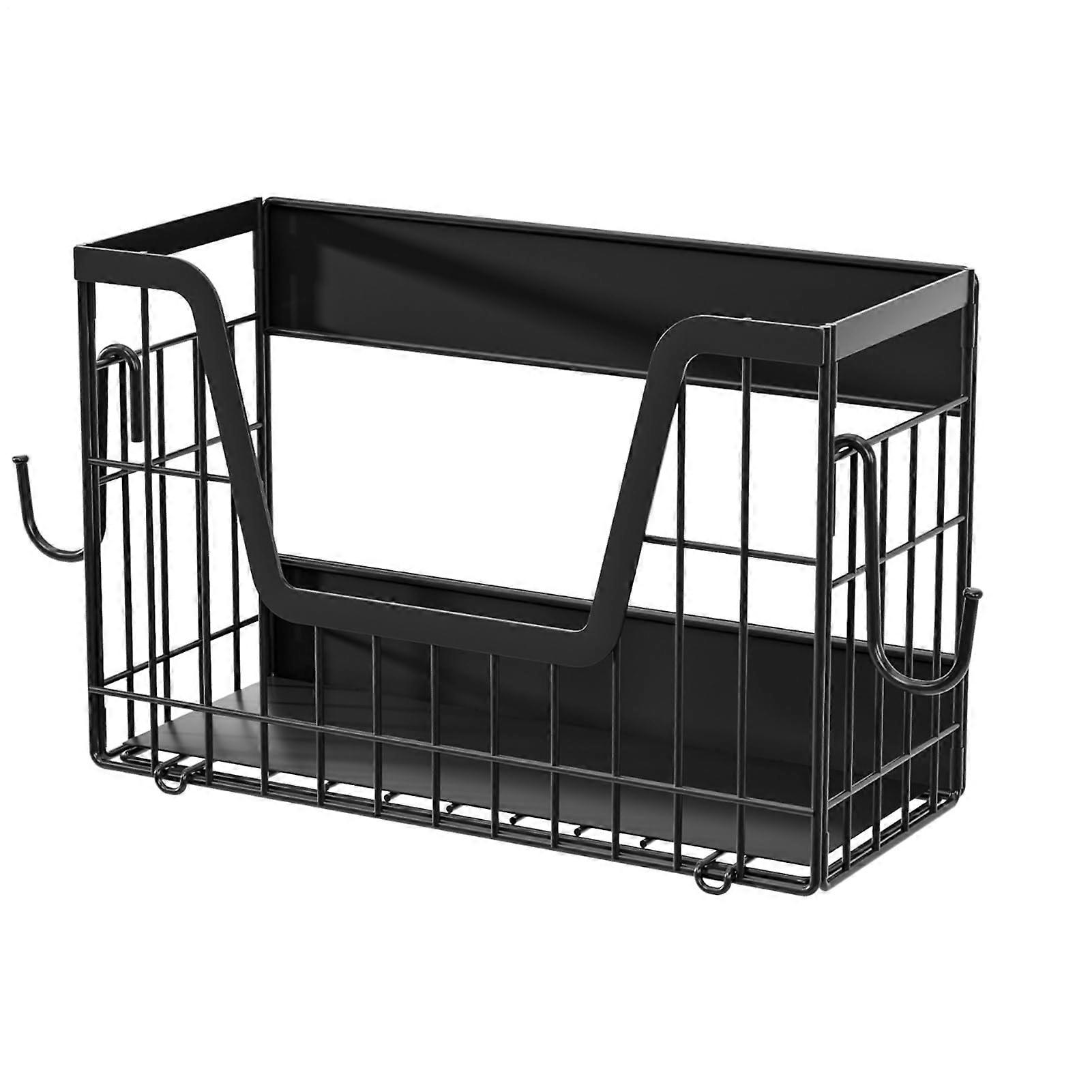 Magnetic Fridge Organizer with HeavyDuty Grip, Foldable SpaceSaving Shelf for Small Spaces