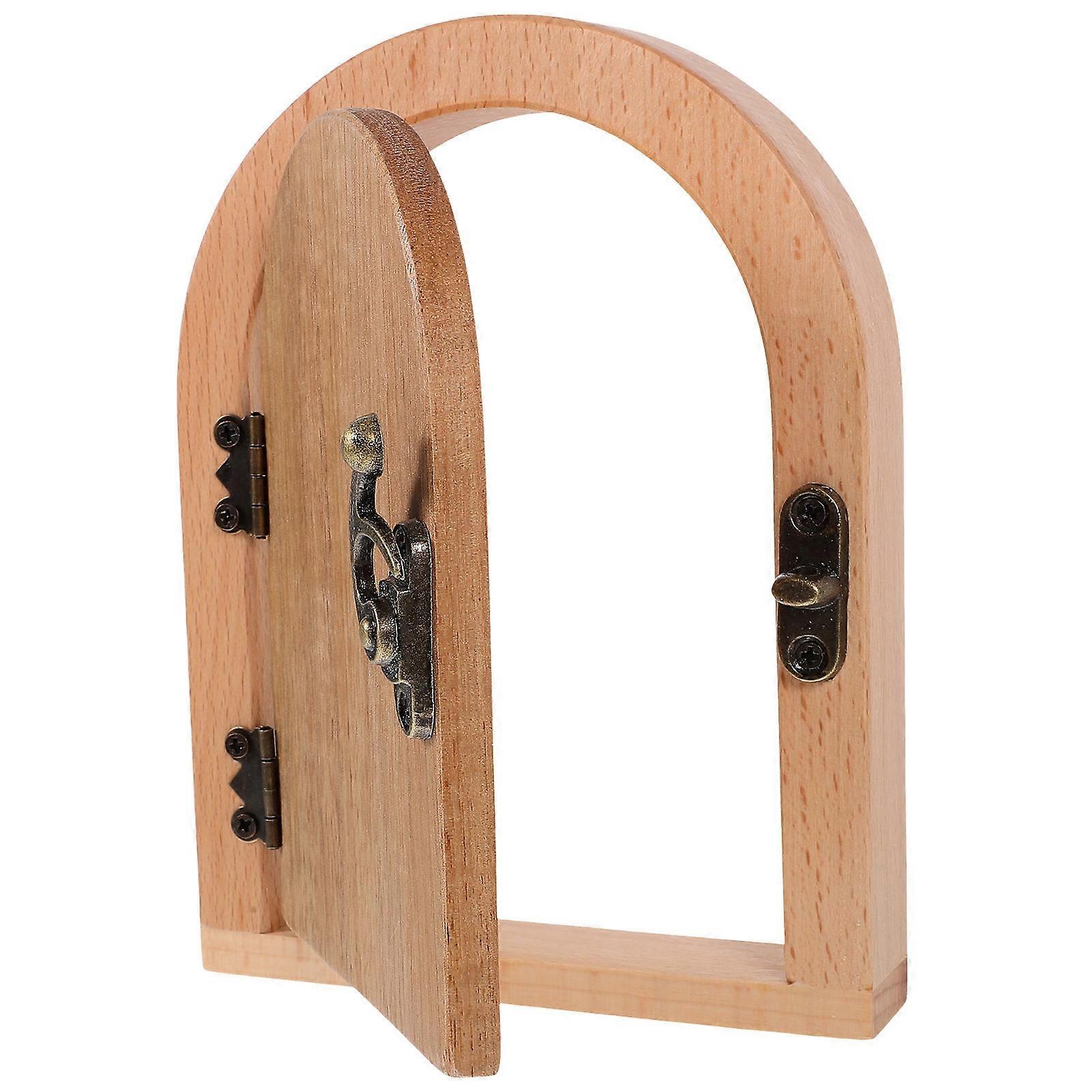 Switch Frame Decor Wooden House Design for Festival