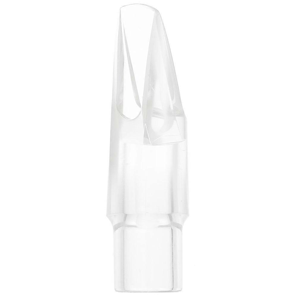 Transparent Soprano Saxophone Head Durable ABS Saxophone Supply