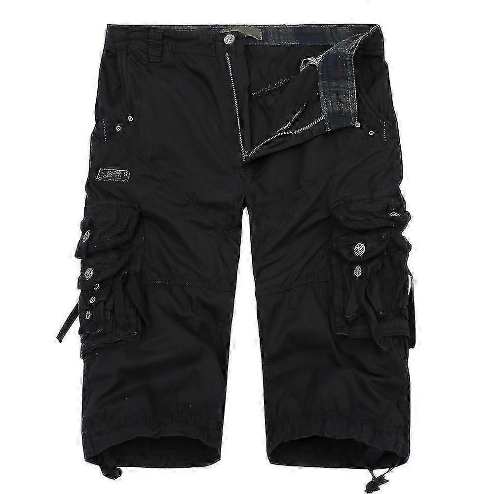 Mænds udendørs afslappede cargoshorts med flere lommer