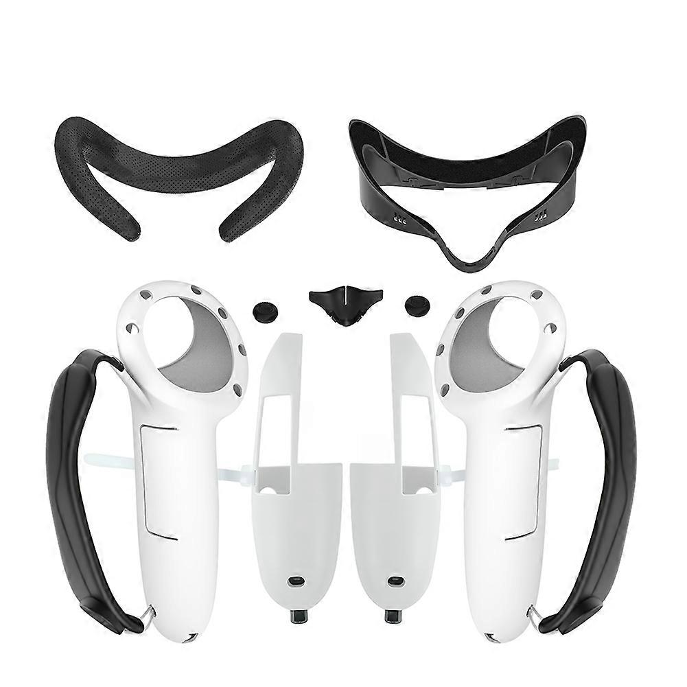 For Quest 3S Controller Silicone Cover Comfortable Face Interface Bracket Combo for 3S VR Accessori