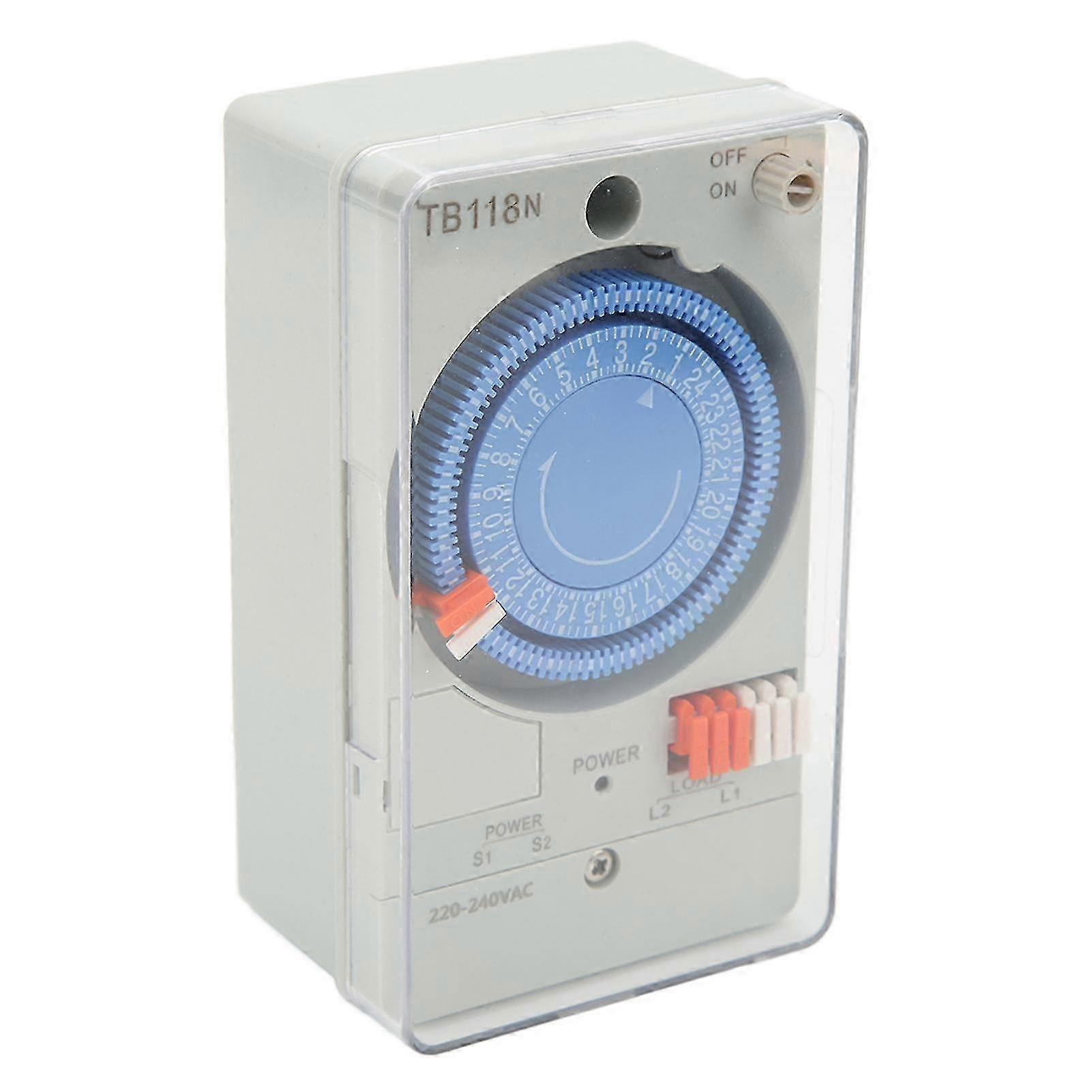 Programmable Mechanical Timer Switch for Street Lights 220-240V