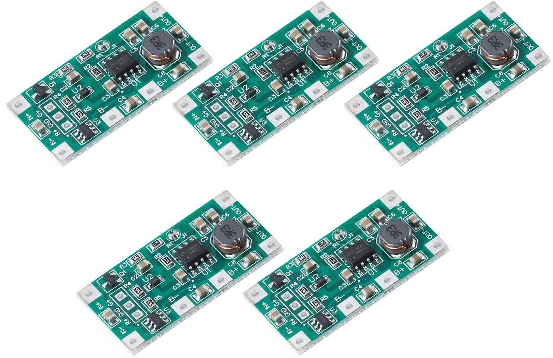 5PCS DC 5V 1A UPS Power Supply Module with 18650 Lithium Battery Protection Board