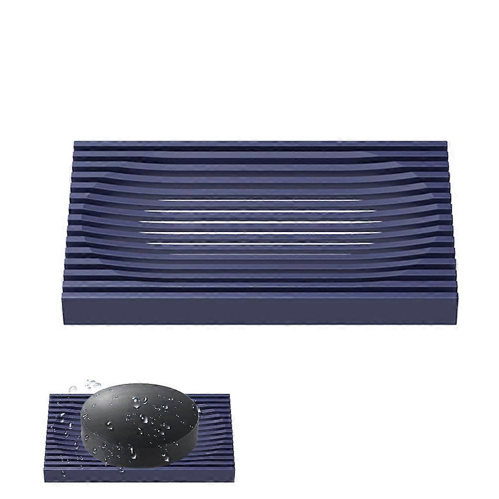 Long-lasting soap dish, drying design, self-draining.