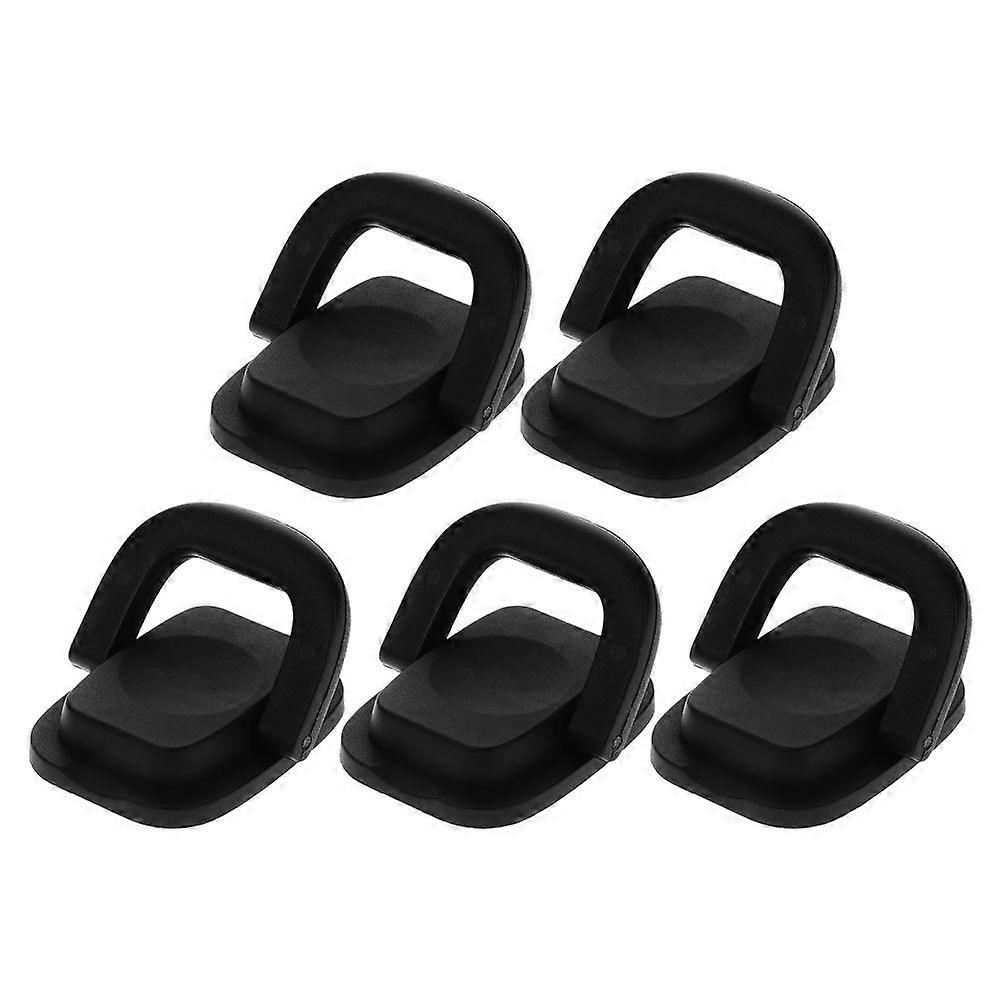 5pcs Universal Scald Proof Pan Lid Knob Foldable Lid Handle Replacement Plastic Pot Cover Accessory Sturdy Cover Handle Household Knobs