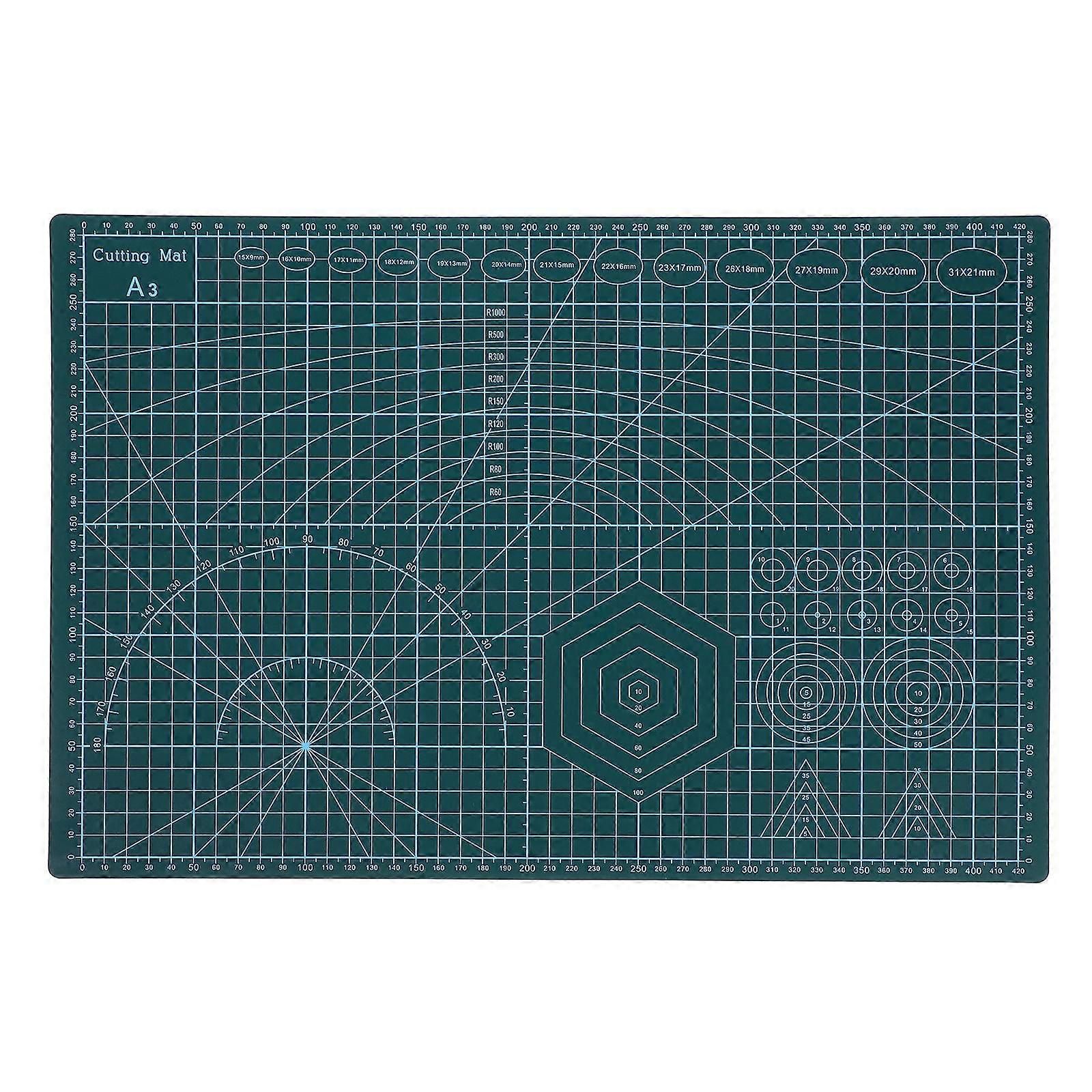 45x30cm Dual-side Cutting Mat PVC Construction Durable Self-healing Cutting Mat