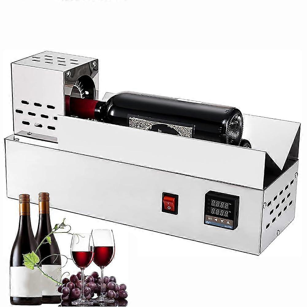 Wine Bottle Heat Shrink Machine, 600W PVC Capsule Shrinker with Precise Temperature Control for 80mm Caps