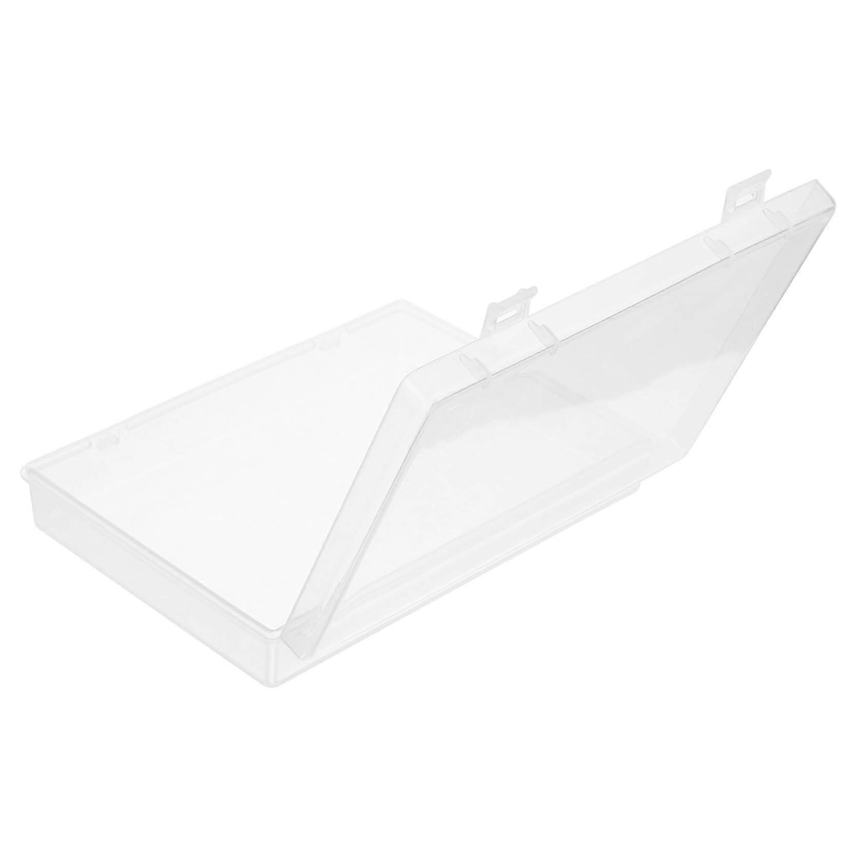 Playing Card Storage Box Clear Polypropylene Card Organizer Case Lightweight and Durable