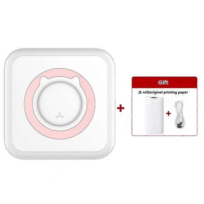 C15 Mini Portable Thermal Printer Wireless Label Memo Machine 200dpi Bluetooth Inkless Pocket Printer Phone Note Printing Paper