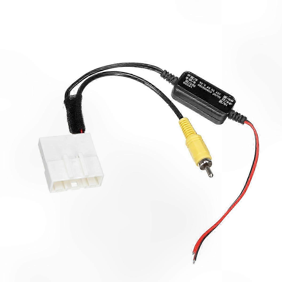 24-Pin Car Camera Adapter Cable for Reversing Camera to GPS Head Unit Connection Wire