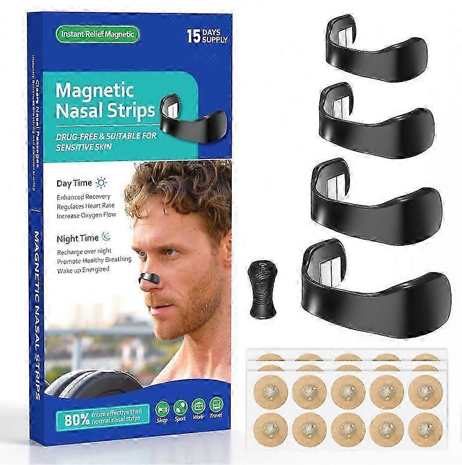 Intake Breathing Nasal Strip Starter KitBoost Oxygen Intake, Reduce Snoring,