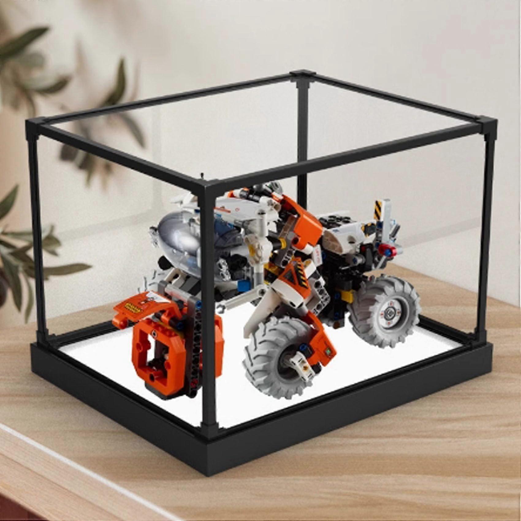 Acrylic Display Case for  42178 with White Base, DustProof 360° Clear View Model Storage Box