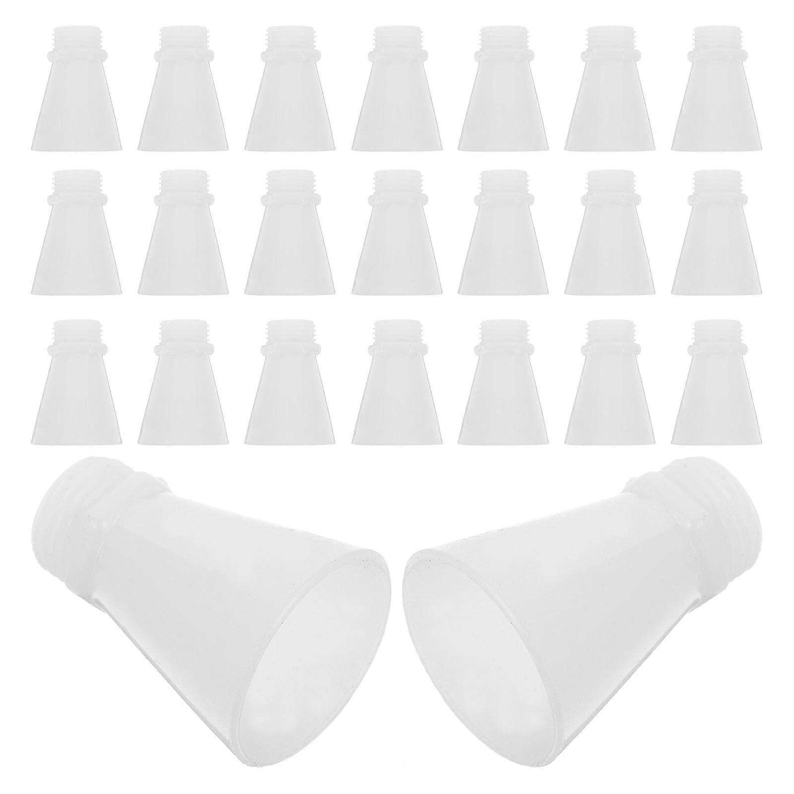 Transparent Fire Extinguisher Nozzles Fire Extinguisher Nozzle Replacement 50Pcs