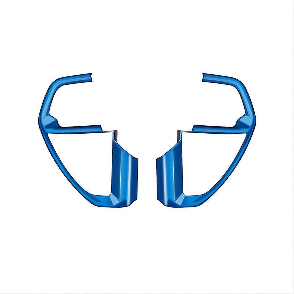 Car Steering Wheel Button Frame For 2024 Blue