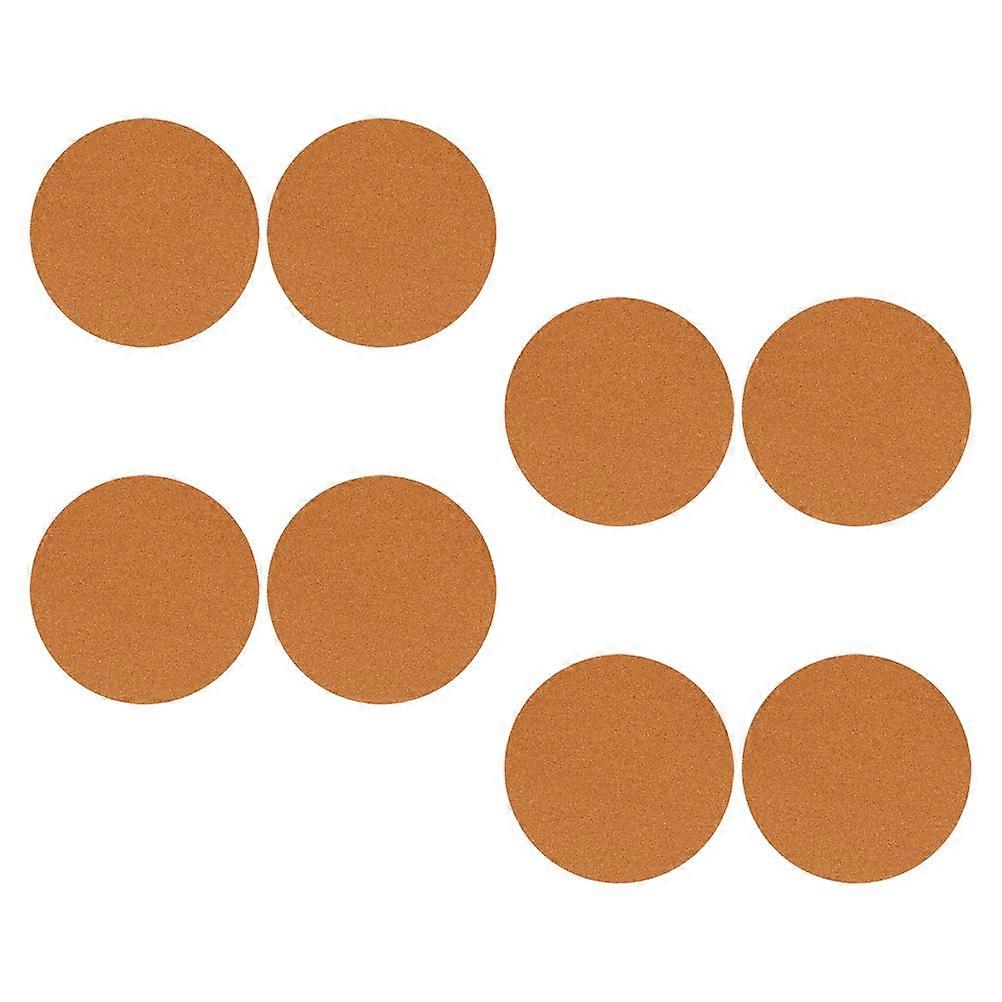 Soft Cork Coasters Round for Plant Protection 4Pcs Multi-Purpose Mats