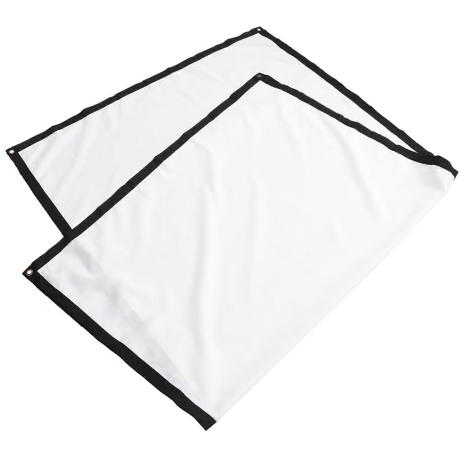 Projection Screen Portable Projector Screen for Video Magnifying 1Pcs Projector Curtain