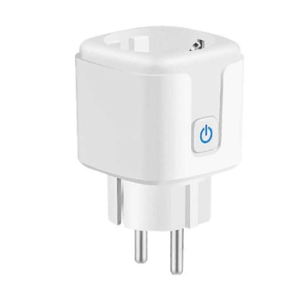 Tuya WiFi Bluetooth Smart Eu Plug 20A Power Monitor Switch with Timing Function