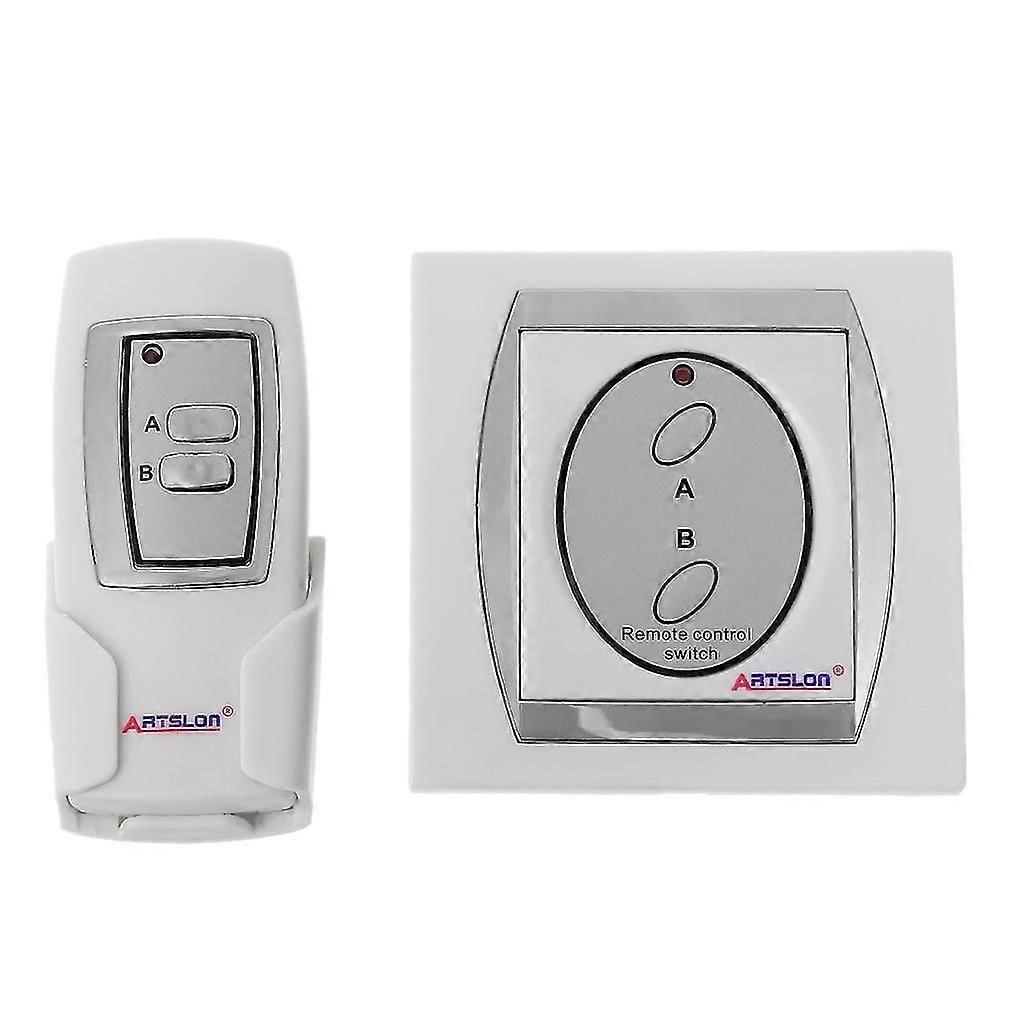220V Two-Way Wireless Remote Control Switch Remote Controller for Outdoor Light Edition 0301