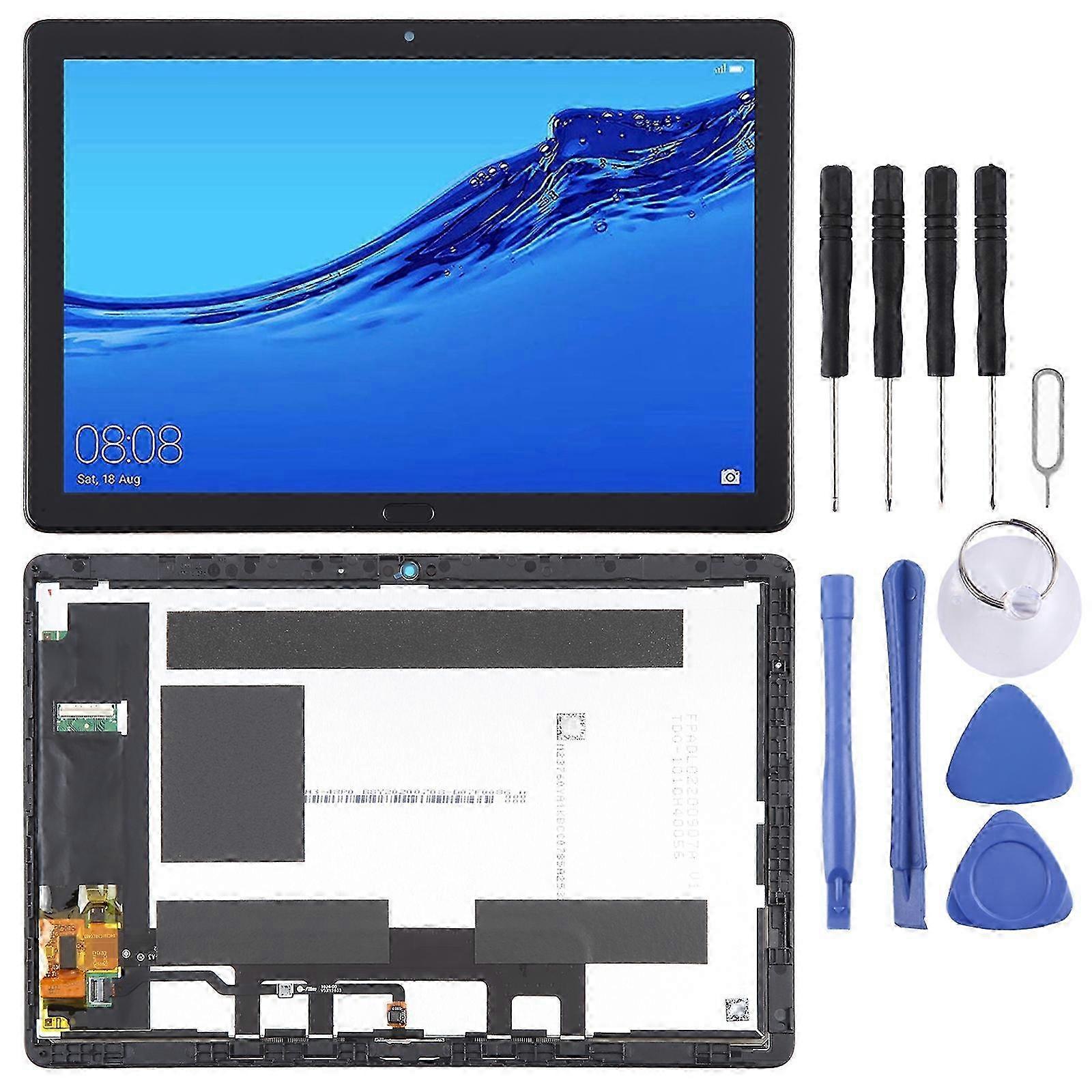 Conjunto completo com moldura para Huawei MediaPad M5 Lite 10.1 polegadas BAH2-L09