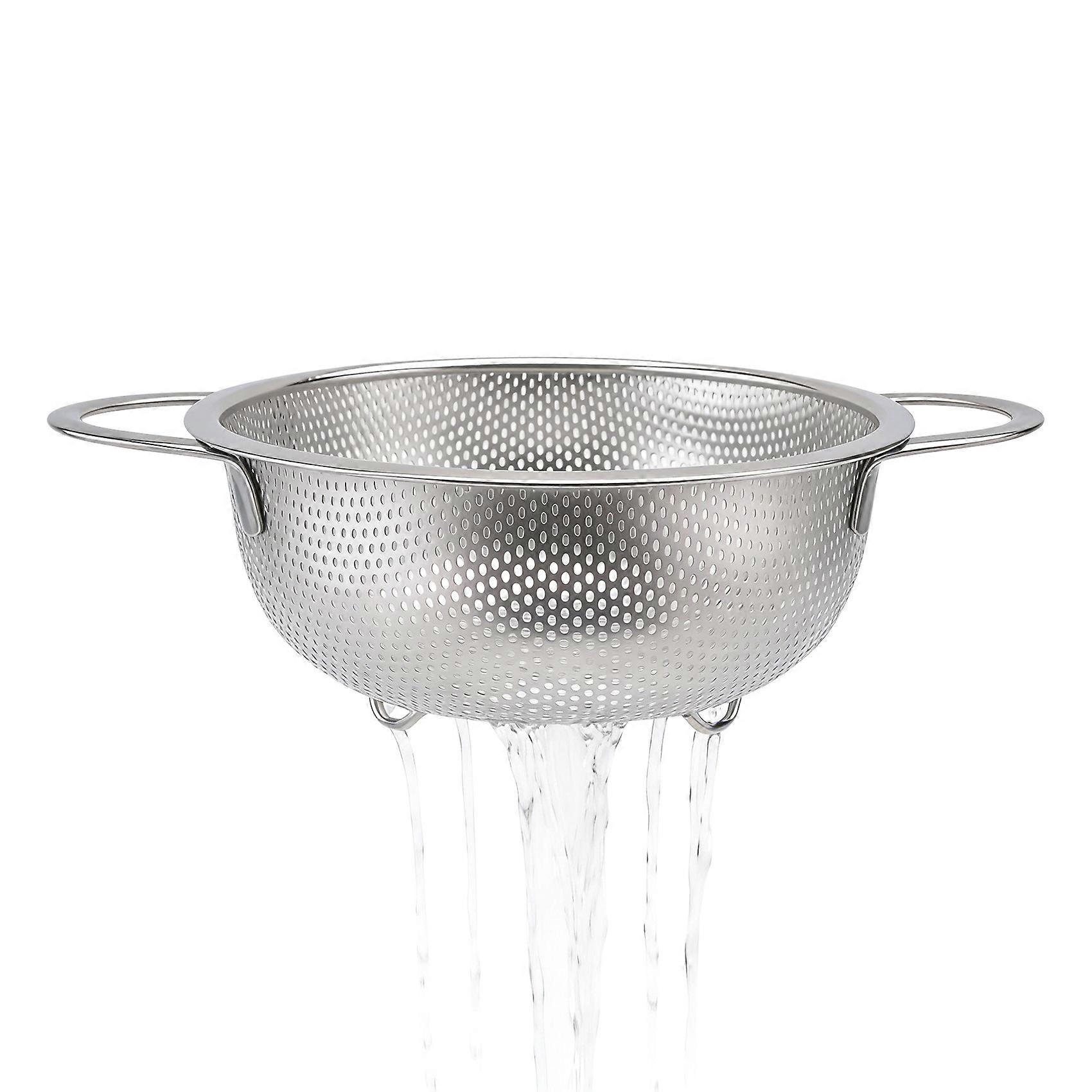 Stainless Steel Colanders With Handle,Colander Perforated Strainer-S