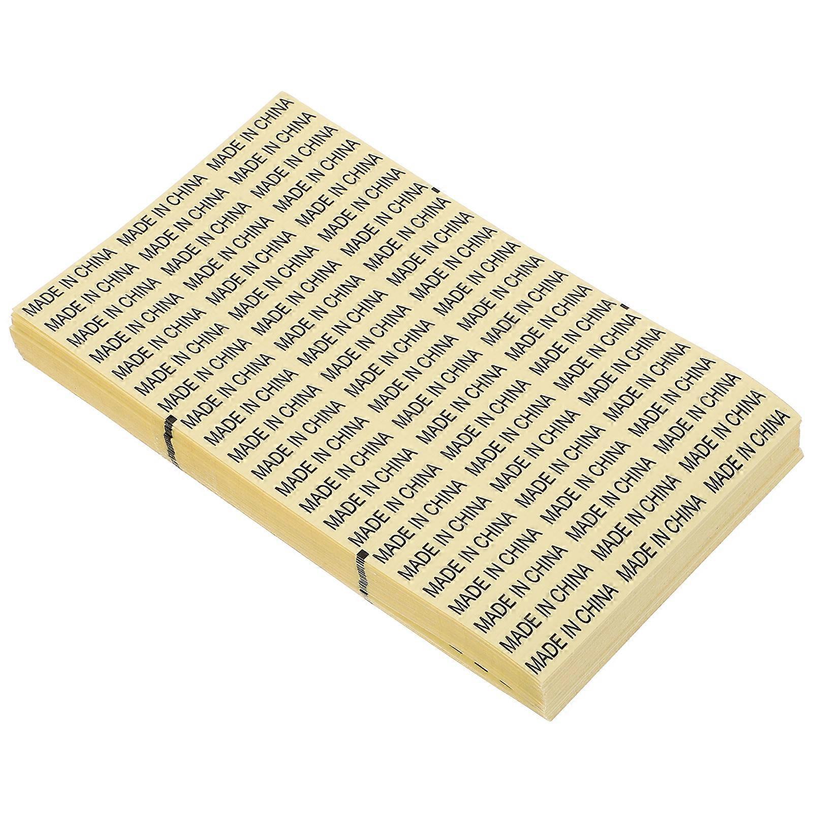 Transparent Waterproof Labels for Retail Packaging 4000Pcs