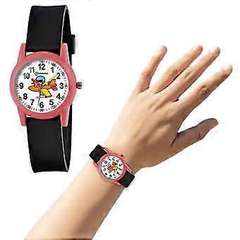 Montre numérique pour enfants, montre de sport avec rétroéclairage LED, conception étanche et antichoc, affichage LED multifonctionnel avec alarme et chronomètre.
