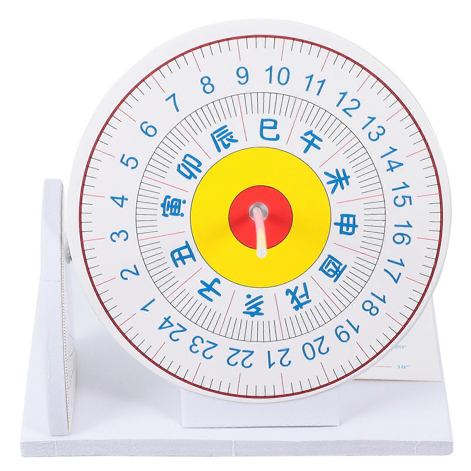 Sundial Clock Scientific Sundial Model for Decoration 1Set