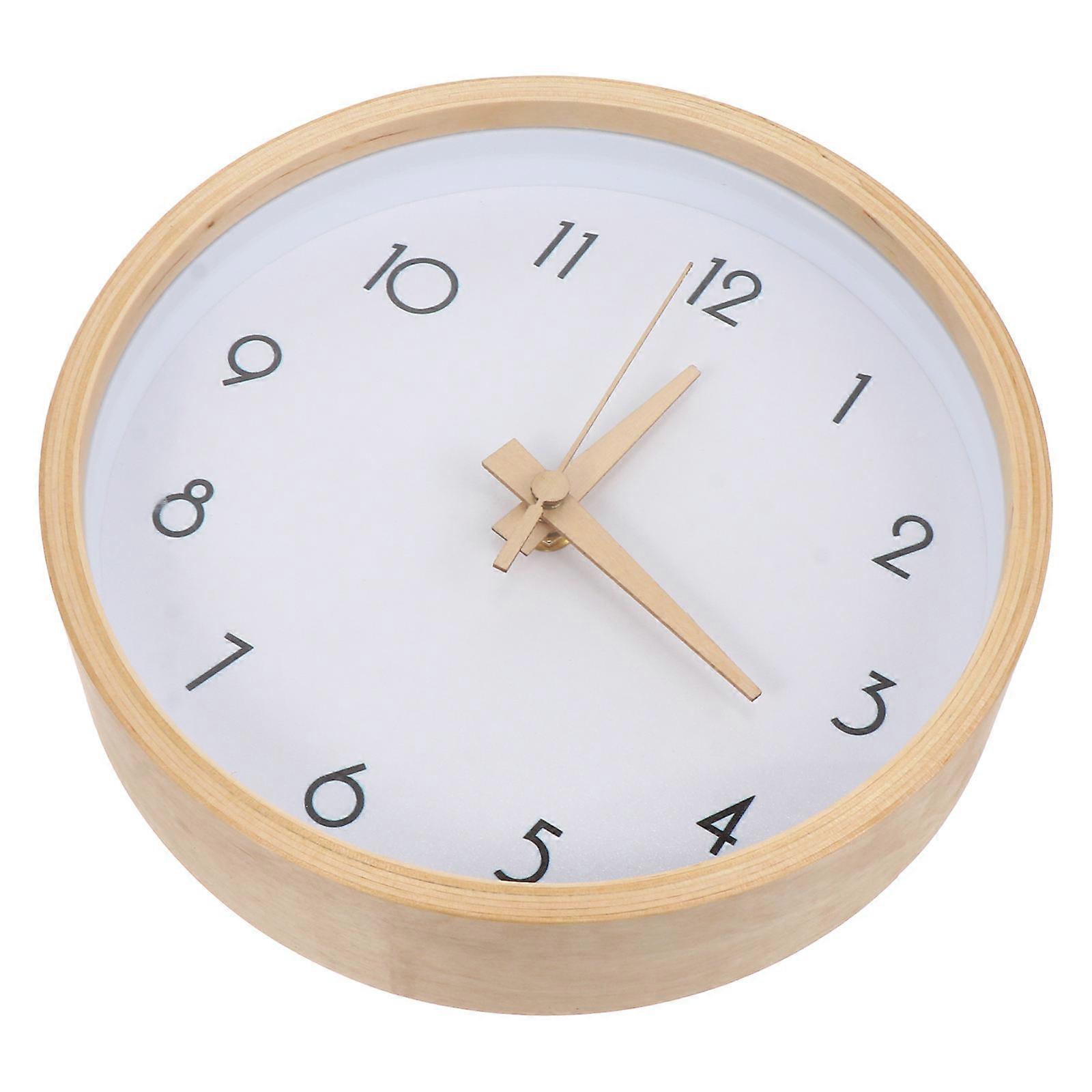 Silent Wall Clock 1Pcs Round Decorative Wall Clock for Home Decor