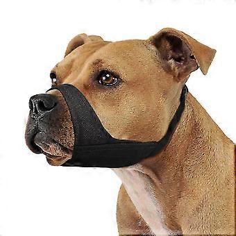 Pitbull munkorg, mjuk munkorg för amerikansk mobbare, bulldogg, boxare, rottweilers, anti bitande vakt