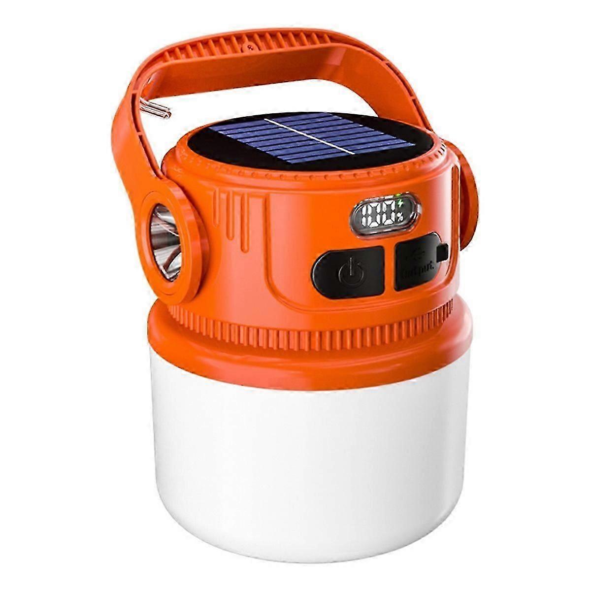 LED Solar Camping Lantern | Rechargeable | Portable | Waterproof