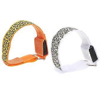 LED Armband for Running Night Safety with Glowing Light 2Pcs Pack