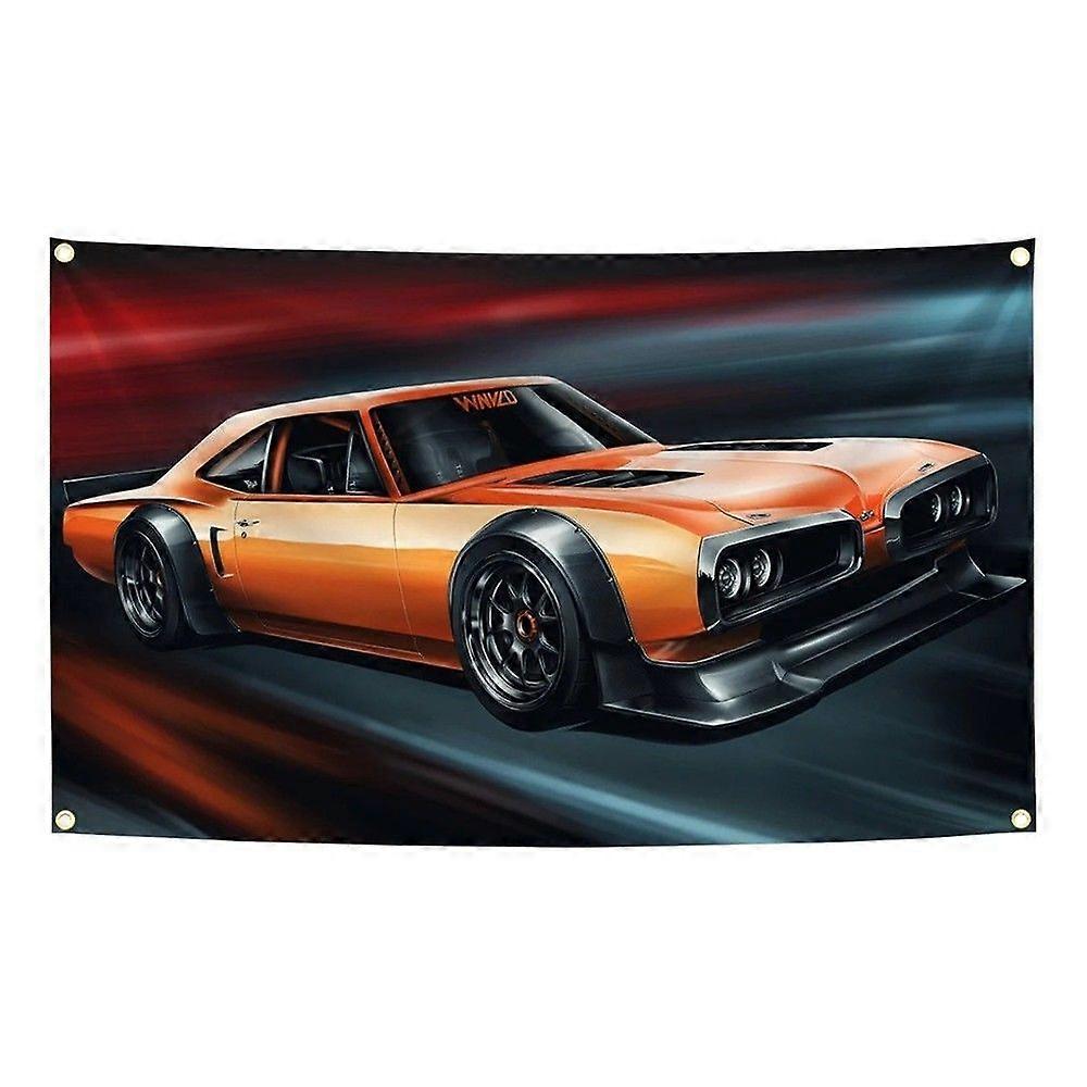 Drapeau publicitaire Dodge Super Bee VQ0123