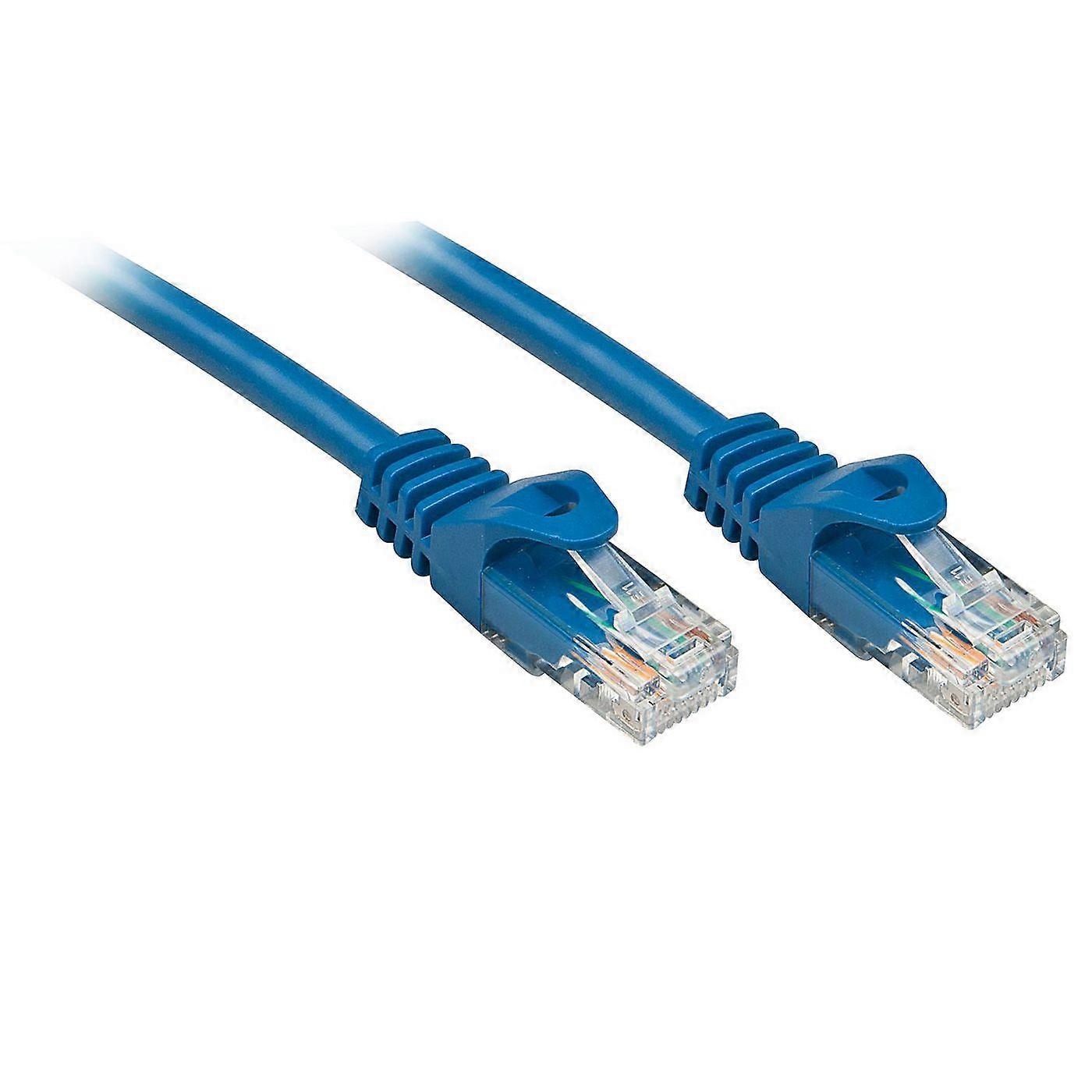 Lindy 0.5m Cat.6 U/UTP Network Cable Blue
