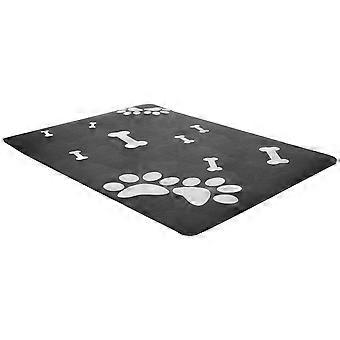 Absorbent Pet Feeding Mat No Stains Food Water Bowl Mat Quick Dry Pet Feeder Mat