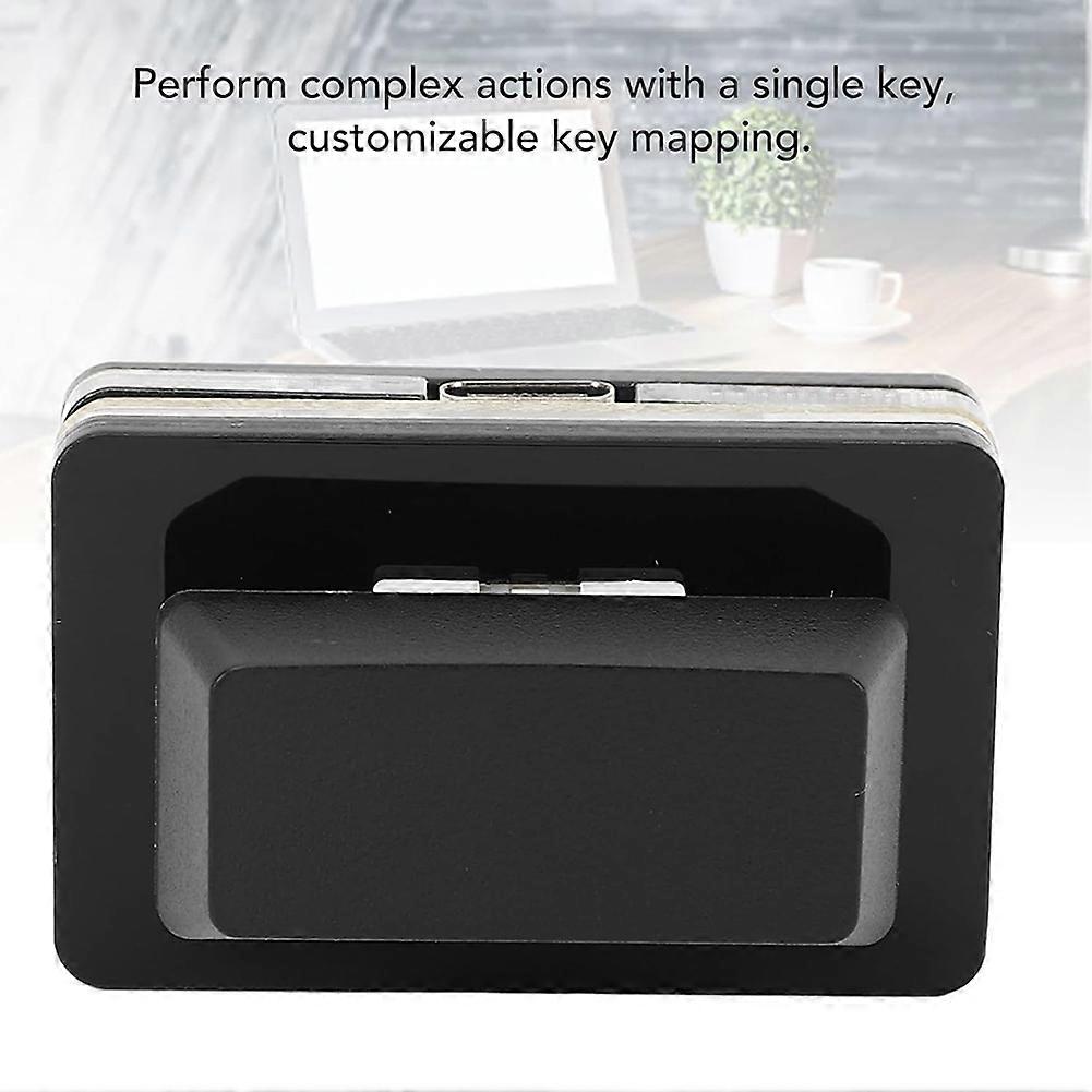 Programmable Macro PC Keyboard, USB Single Keyboard Type C Wired User Defined Single Buttons Mechanical Keyboard