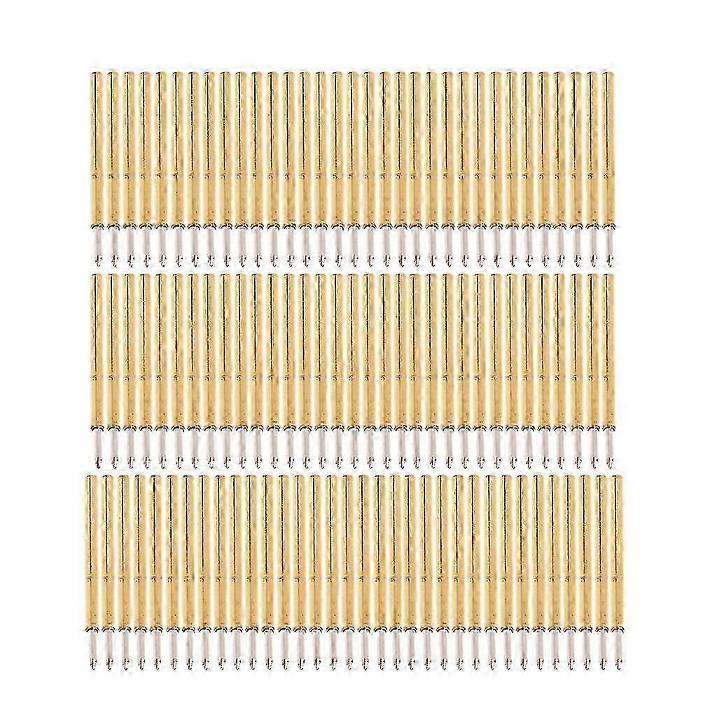 100 Pcs Spring Test Probe Pogo- Pin Tool P75-B1 compatible withConductive Test Tools
