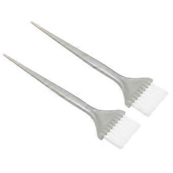 2 stks haarkleur borstel set haarverf borstel tint borstel bleek bleek applicator borstels