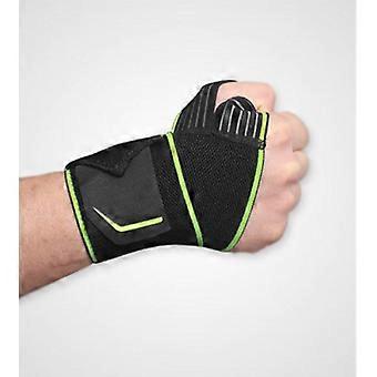 1 stuk groene bandage sport pols en handpalm bescherming, verstuiking herinnering riem, fitness volleybal basketbal beschermende kleding, bodybuilding gewichtheffen