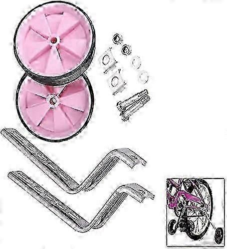 Roues stabilisatrices réglables pour vélos enfants 2026, compatibles avec les vélos de 12 à 20 pouces, en acier durable.